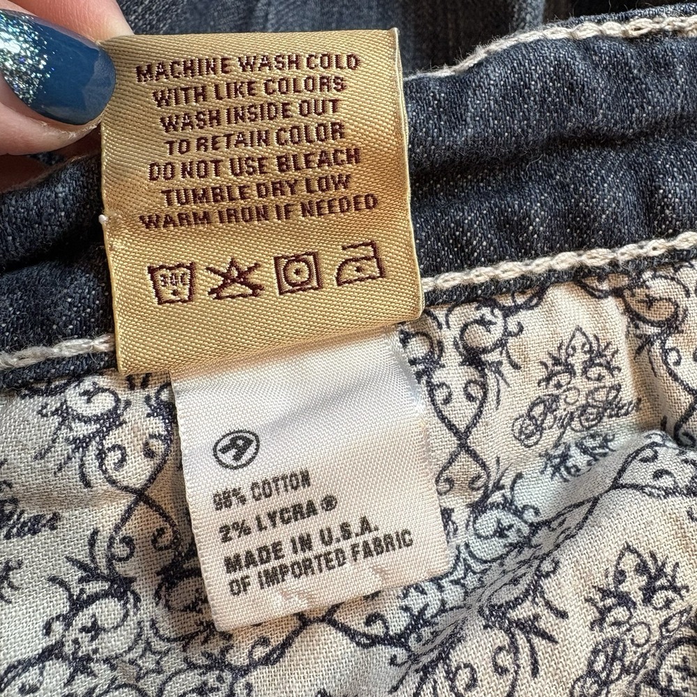 Big Star Women 33R Blue Jeans Maddie Mid Rise Y2K Denim Lycra - Picture 16 of 16